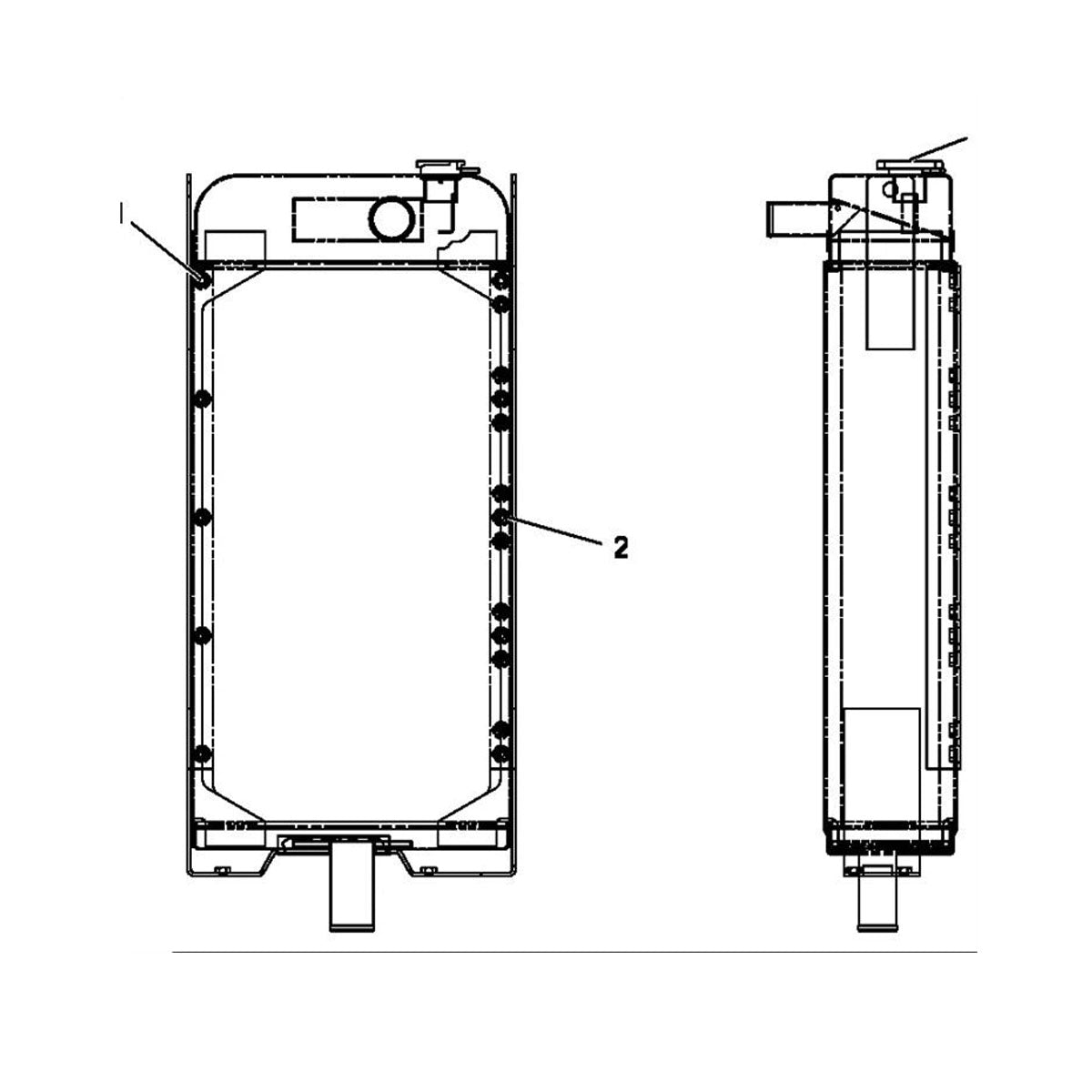 111-2378 RADIATOR GP Fits Caterpillar Parts