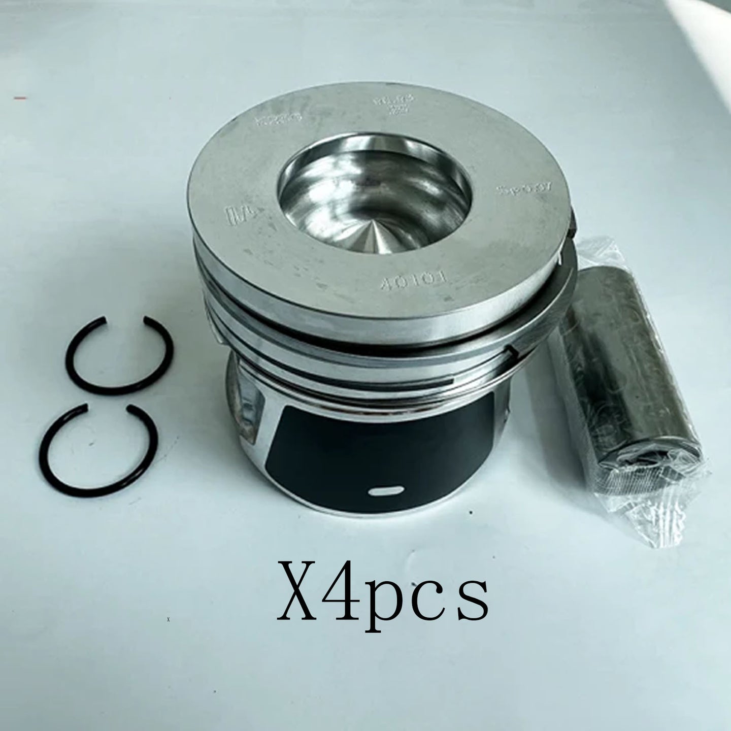 4PCS Piston with Rings For Bobcat 863 skidsteer