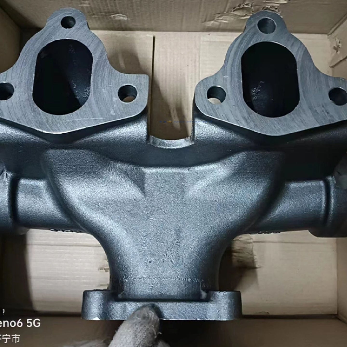 Middle Section Exhaust Manifold 6150-11-5140 6150-11-5120 Fits For Komatsu PC400-7 6D125 Engine