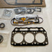For Yanmar engine parts 3T75 3T75U Full gasket set with cylinder head gasket