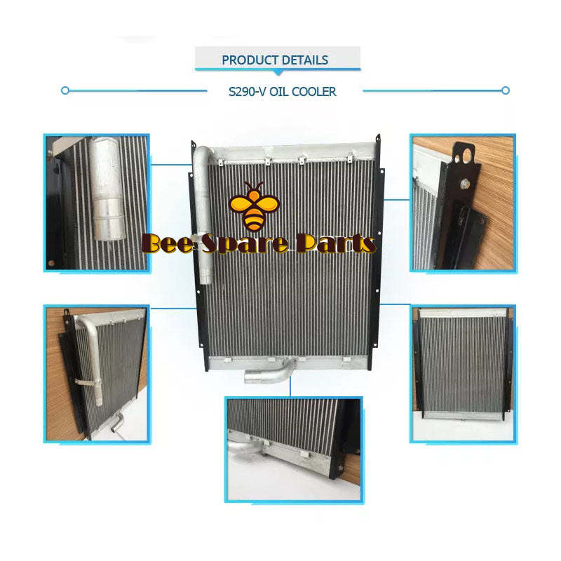 13C30000-2 hydraulic oil cooler for S290LC-V Daewoo excavator