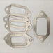 6PCS Engine Part Exhaust Pipe Pad 612630110710 For WEICHAI WP12 WP13