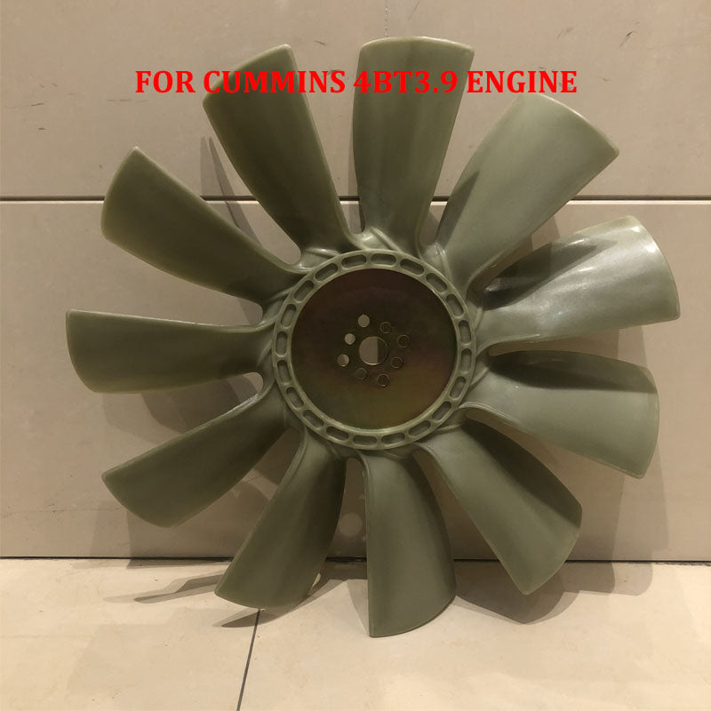 HIGH QUALITY 11 BLADES FAN BLADE FOR CUMMINS 4BT3.9 ENGINE EXCAVATOR