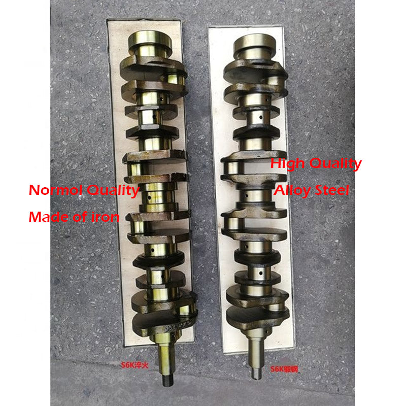 34320-00010 CRANKSHAFT FITS S6K S6KT 3066 E200B E320 E320B 320C 5I7671 1253005
