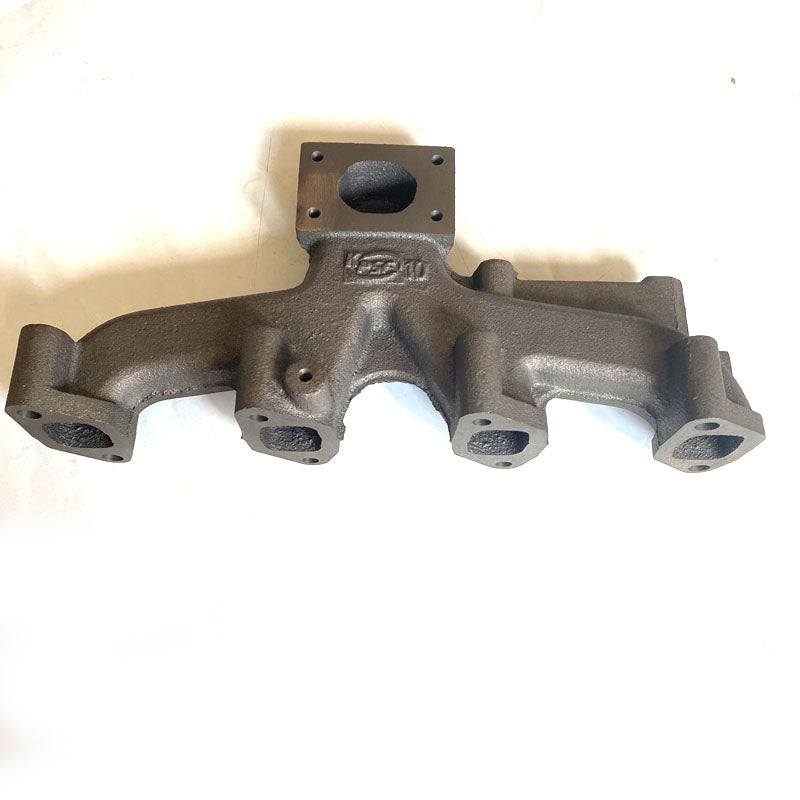 Turbo iron exhaust manifold pipe for ISUZU 4BD1 engine Hitachi EX100 EX120 SK100