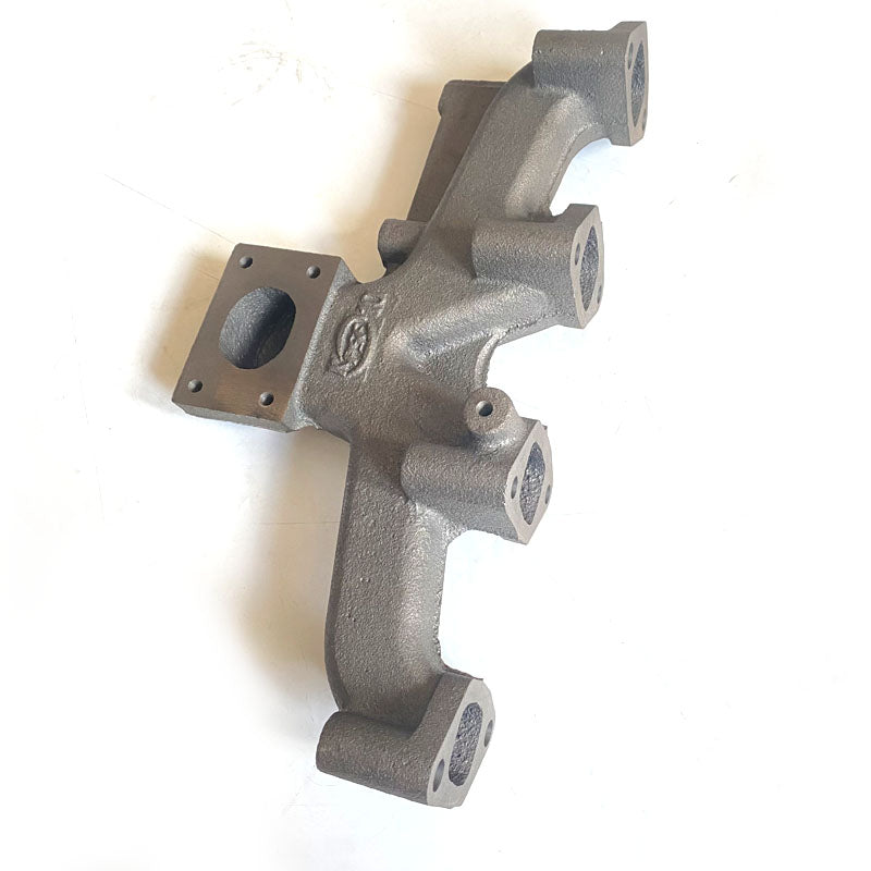 Turbo iron exhaust manifold pipe for ISUZU 4BD1 engine Hitachi EX100 EX120 SK100