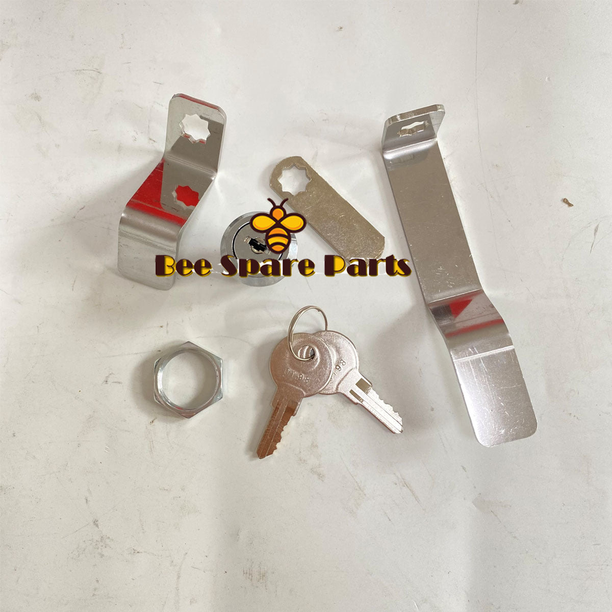 Rear Door Lock Kit 6732001 6714973 Fits Bobcat 751 753 763 773 863 864 873