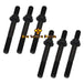 3944655 Exhaust Manifold Bolts Studded Flange Cap Screw 6 PCS Compatible With Cummins 6BT QSB6.7 3.9 5.9 4BT