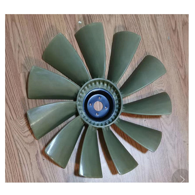 New Model High Quality 11 Blades Cooling Fan Blade For Isuzu 4JG1/4JB1 Engine Hitachi Excavator ZAX70