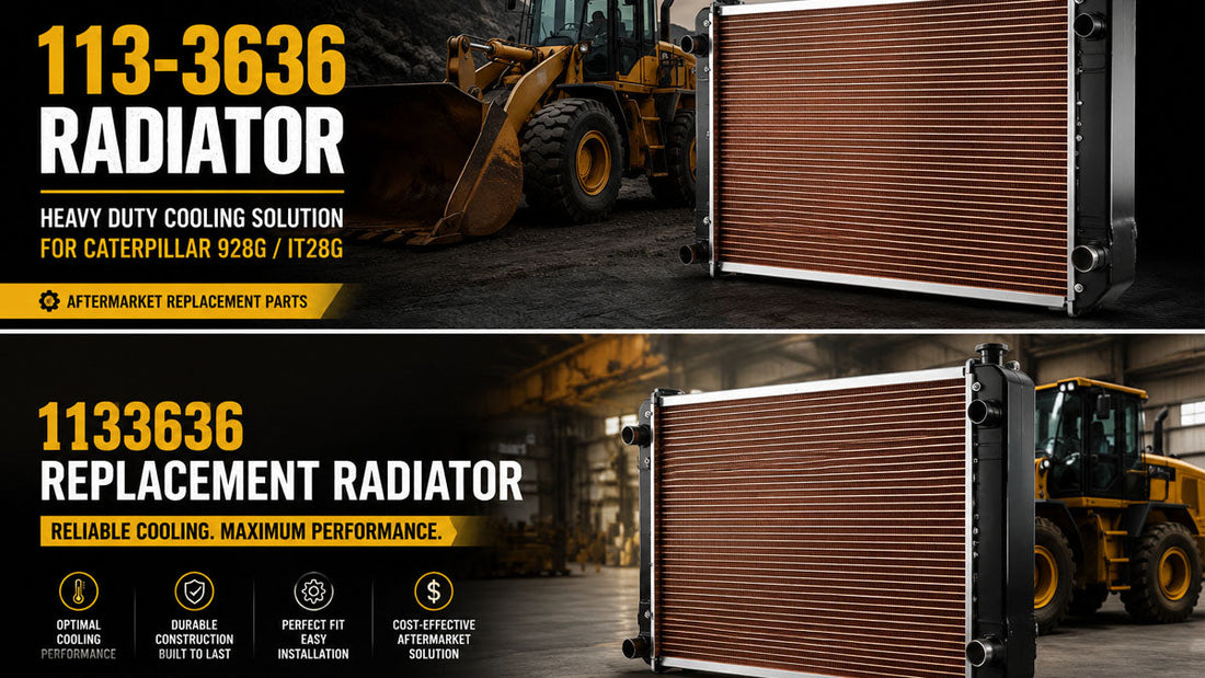 113-3636 Radiator for Caterpillar 928G IT28G – Reliable Cooling Solution for Heavy Equipment