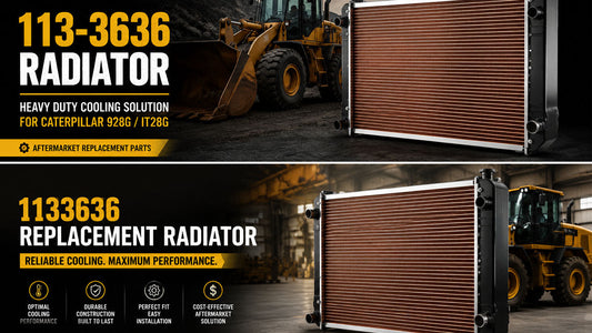 113-3636 Radiator for Caterpillar 928G IT28G – Reliable Cooling Solution for Heavy Equipment
