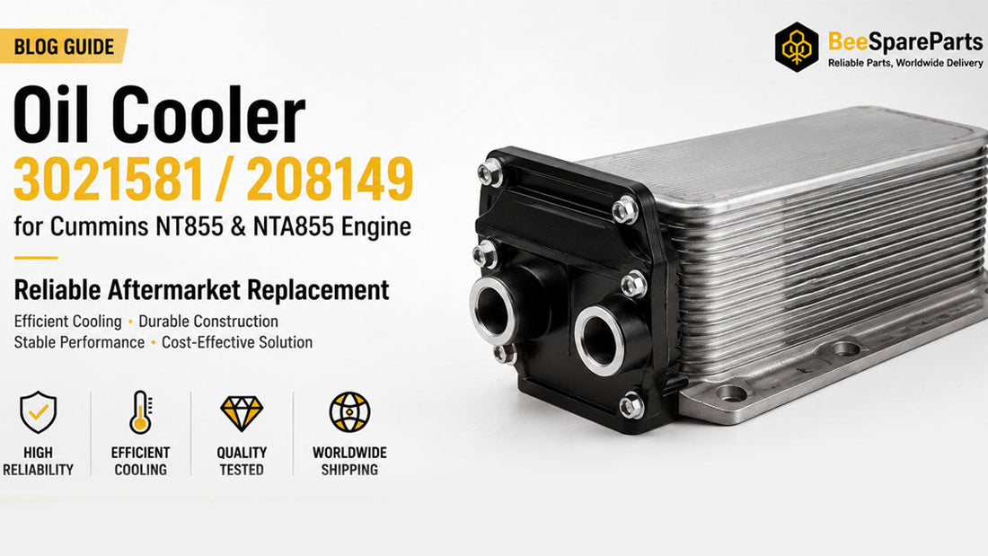 Oil Cooler 3021581 208149 for Cummins NT855 & NTA855 Engine – Reliable Aftermarket Replacement