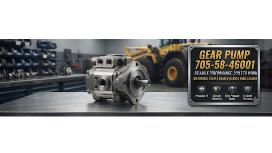 How to Replace a 705-58-46001 Hydraulic Pump and Restore WA600 Performance