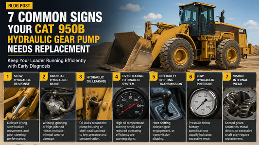 7 Common Signs Your CAT 950B Hydraulic Gear Pump Needs Replacement