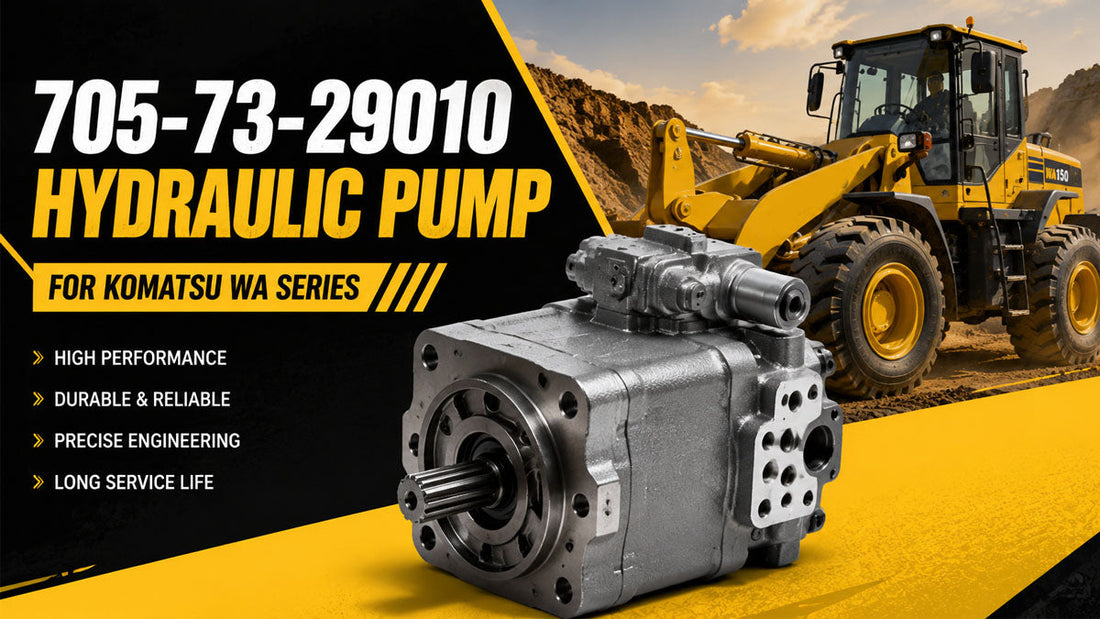 How to Identify Hydraulic Pump Problems on Komatsu WA Series Wheel Loaders