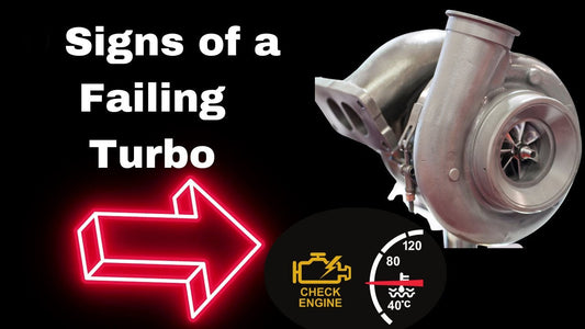 turbocharger failure symptoms