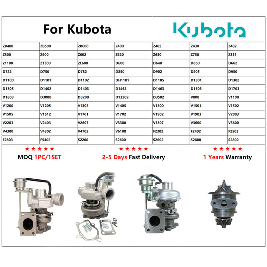  Competitive Price For Kubota Turbocahrger!