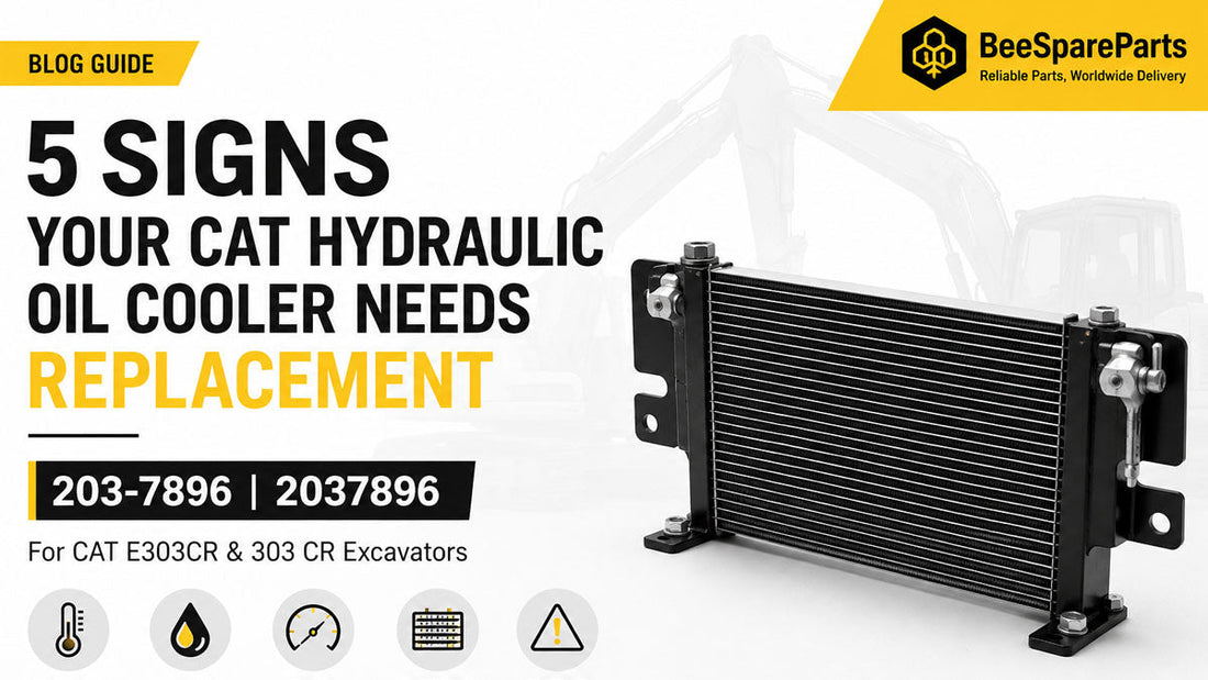 5 Signs Your CAT Hydraulic Oil Cooler Needs Replacement