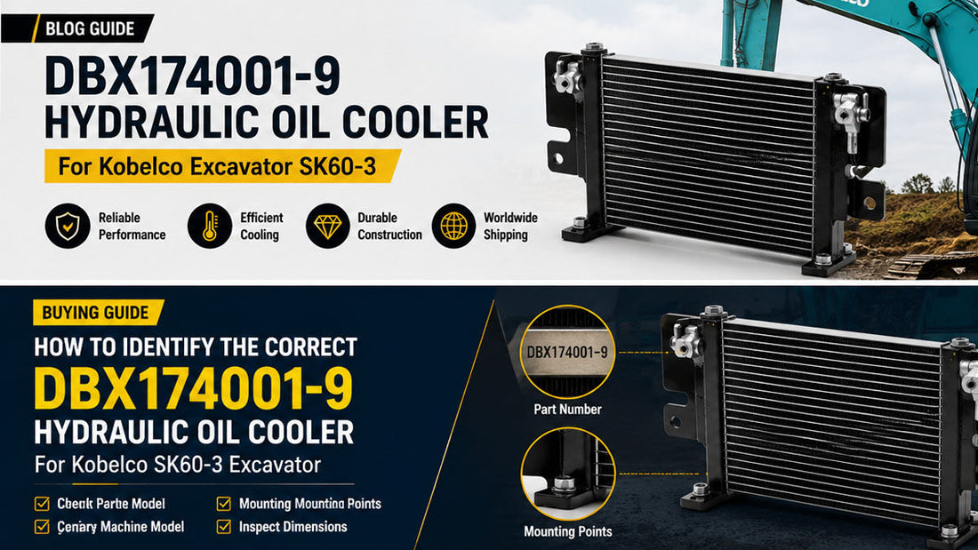 5 Signs Your Kobelco SK60-3 Hydraulic Oil Cooler Needs Replacement