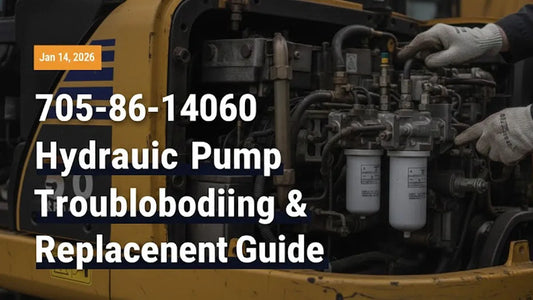 705-86-14060 Hydraulic Pump: The Essential Maintenance Guide for Komatsu PC20-5 &PC30-5