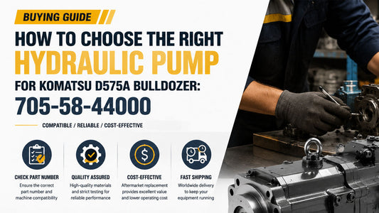 How to Choose the Right Hydraulic Pump for Komatsu D575A Bulldozer: 705-58-44000 Buying Guide