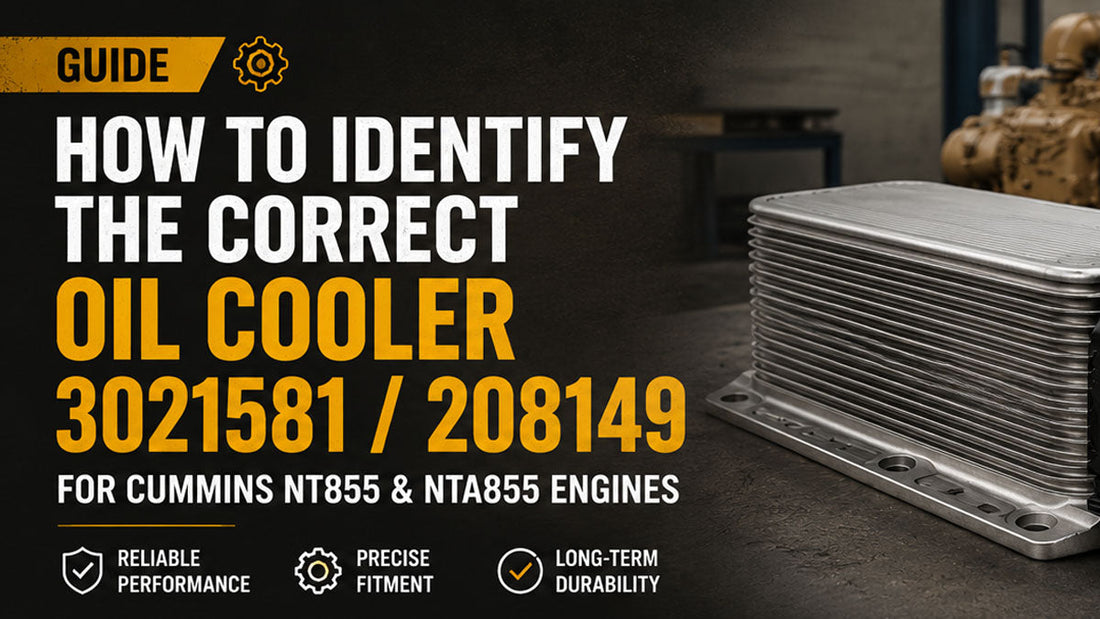 How to Identify the Correct Oil Cooler 3021581