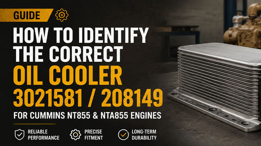How to Identify the Correct Oil Cooler 3021581