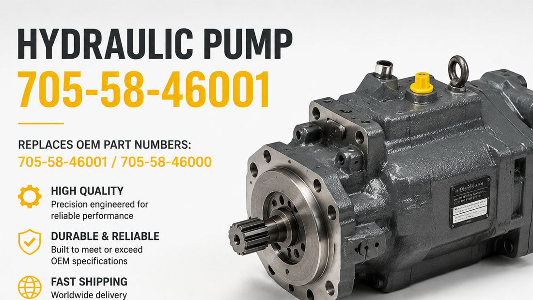 Hydraulic Pump 705-58-46001 for Komatsu WA600-1 Wheel Loader – Replacement Guide
