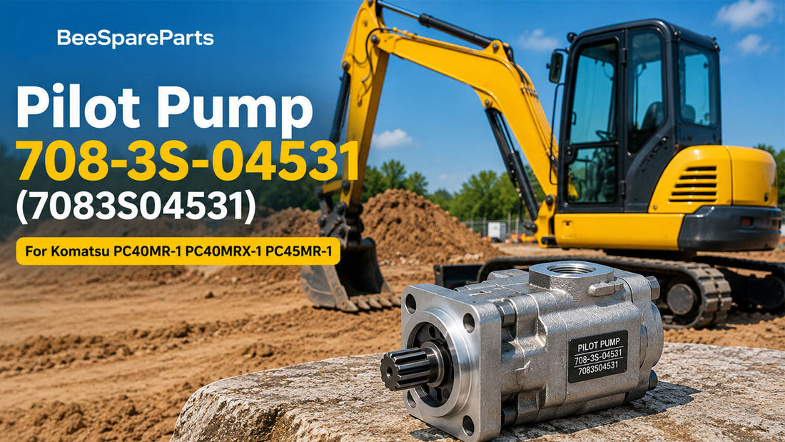 How to Choose the Right Pilot Pump 708-3S-04531 for Komatsu PC40MR Series Excavators