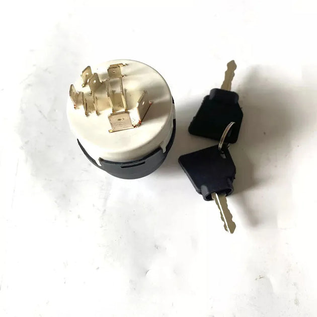 0009730212 Ignition Switch Fit for Linde Forklift With Two 16403 keys-BeeSpareParts