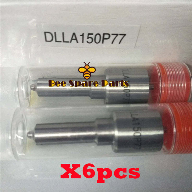 6PCS New DLLA150P77 Injector nozzle For Injector 23620 17010 23620-17010 FIT FOR TOYOTA