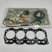 Overhaul Gasket Kit For Mitsubishi S4K S4KT Engine Set Caterpillar E110B E120B Excavators