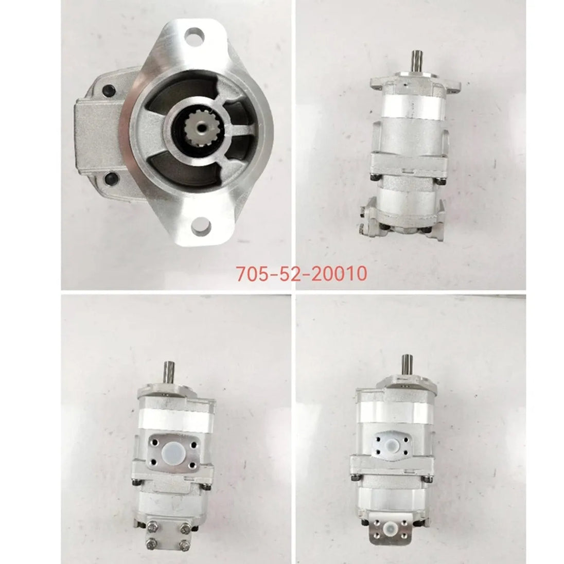 705-54-20010 7055420010 Hydraulic Pump fits for Komatsu Excavators PC40-3-Replacement Aftermarket Parts