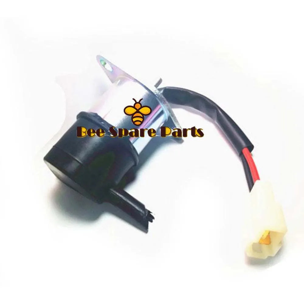 052600-4151 052600-4150 16271-60010 16271-60012 Fit Kubota Fuel Shutoff Solenoid Excavator KX41H KX61-2 KX61-2 KX71 D1105 Mower Z28-Replacement Aftermarket Parts