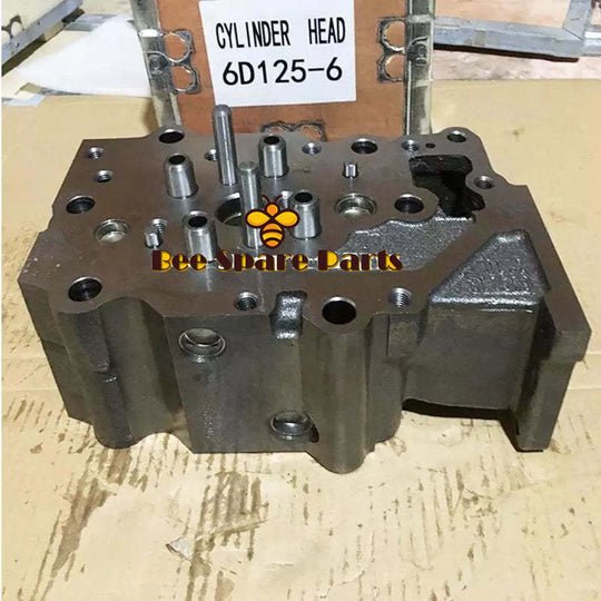 Cylinder Head for Komatsu Engine 6D125-5 6D125-7 6D125-6 6D125-8