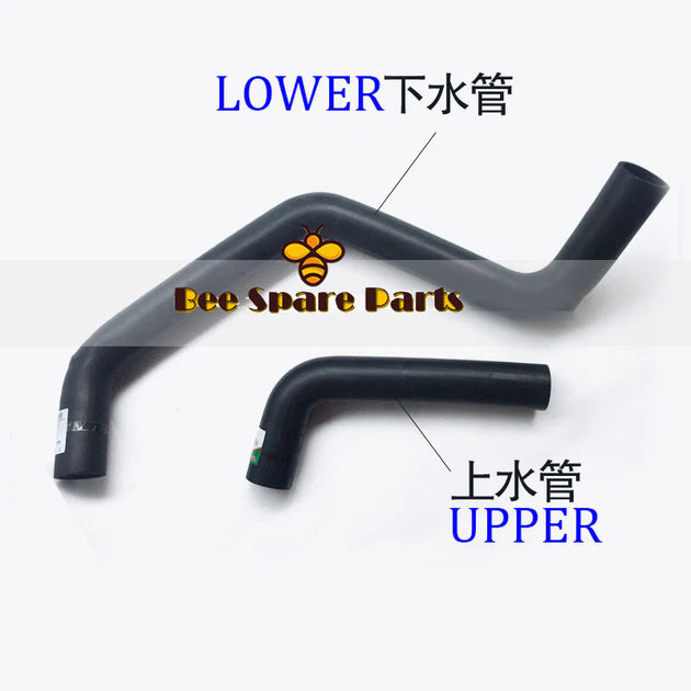 Buy Upper Hose 20Y-03-21290 Lower Hose 20Y-03-21531 for Komatsu Excavator PC200-6 PC210-6 PC220-6 PC230-6 Engine 6D95