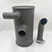 Muffler YT12P00003P1 For Kobelco 70SR 80MSR SK80CS New Holland EH70 EH80 E80 E70-Replacement Aftermarket Parts
