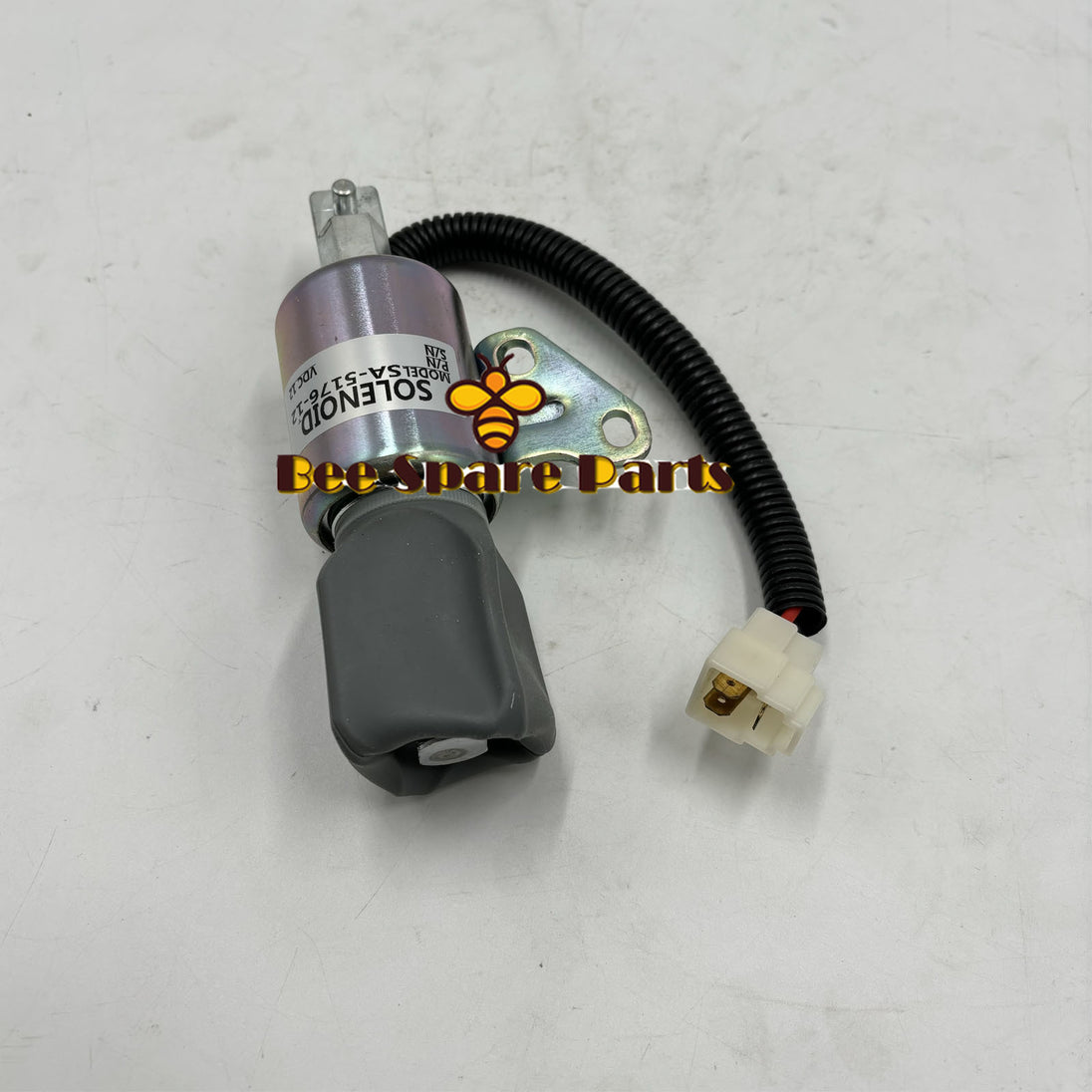 Fuel Shutoff Solenoid SA-5176-12 1756ES-12SUC5B1S5 12V for Kubota D722 D902 Z482 Engine