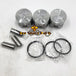 3PCS D722 67mm Small Diesel Engine Piston 16851-21114 For Kubota Tractors