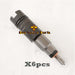 6pcs New Fuel Injector 3975929 5264270 for Cummins 6L 8.9 L375 Engine Fuel Pump