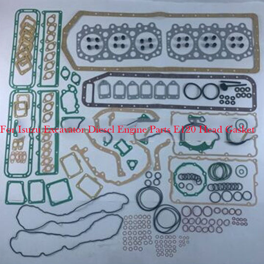 For Isuzu E120 E120T Full Gasket Kit 1-87810-247-1 With Head Gasket 1-11141-684-0 For Truck VPR290 E120 Engine Repair