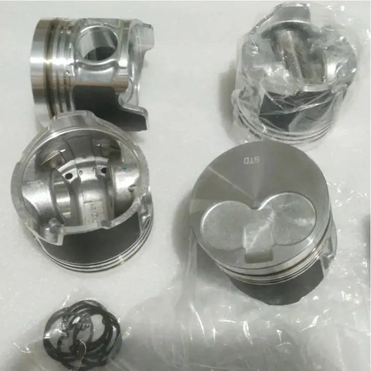 1 Set WLY8-11-SA0 STD Engine Parts Piston Set For Ranger BT50 WL 2500CC Diesel 2.5L B Series-BeeSpareParts