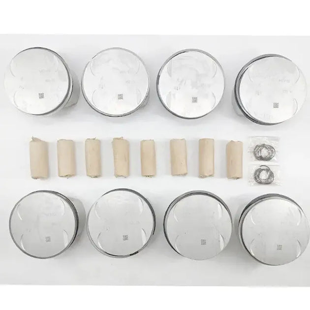 1 Set A2730302117 273 030 21 17 A2730301517 273 030 15 17 Piston for Mercedes Benz M273 M273.960 M273.965 E-CLASS G-CLASS S-CLASS 5.5L-BeeSpareParts