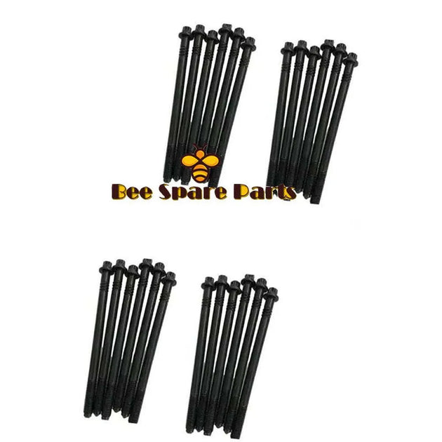 1 SET CYLINDER HEAD BOLT FOR DOOSAN DAEWOO ENGINE D1146T DE08-BeeSpareParts