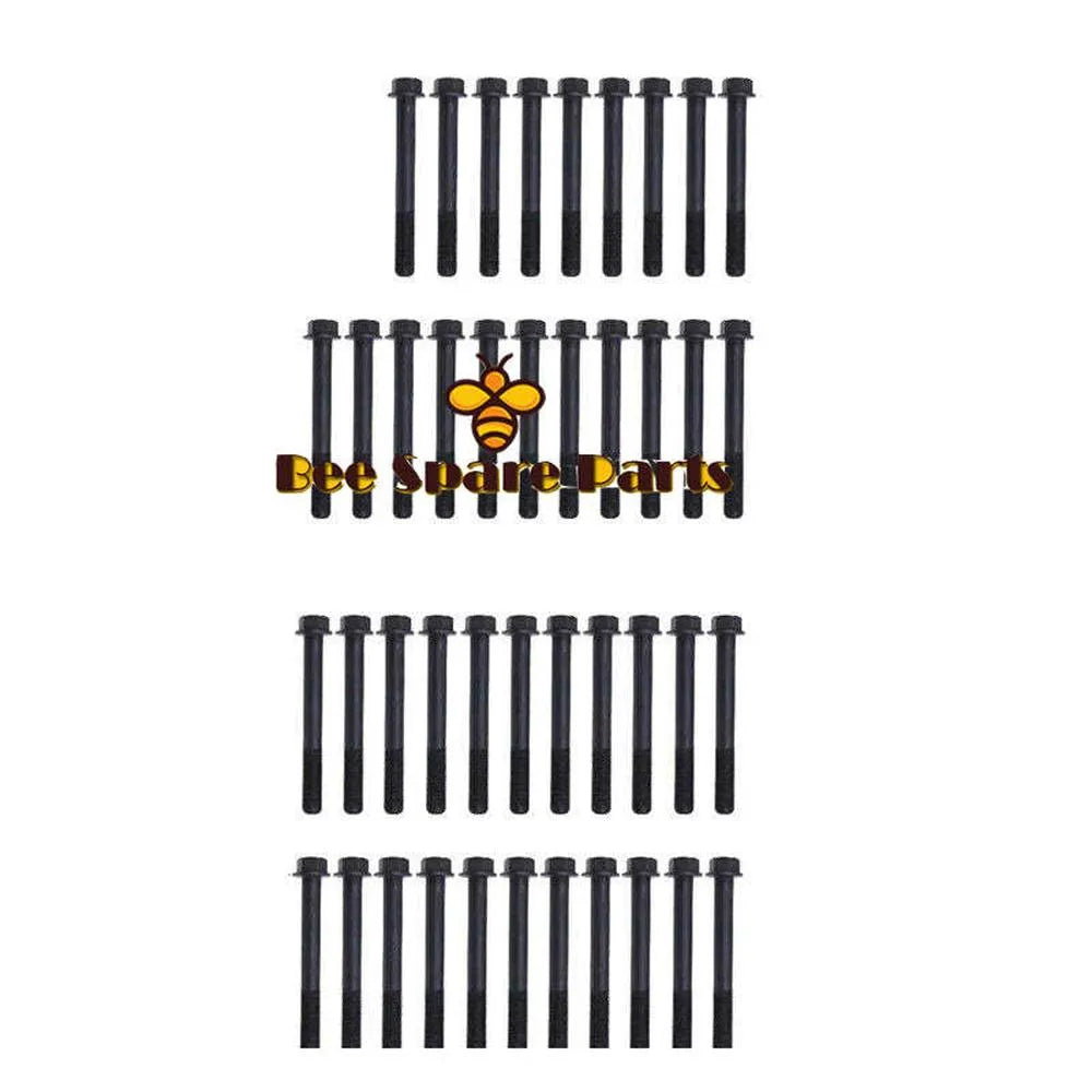 1 SET CYLINDER HEAD BOLT FOR KOMATSU ENGINE 6D125-BeeSpareParts