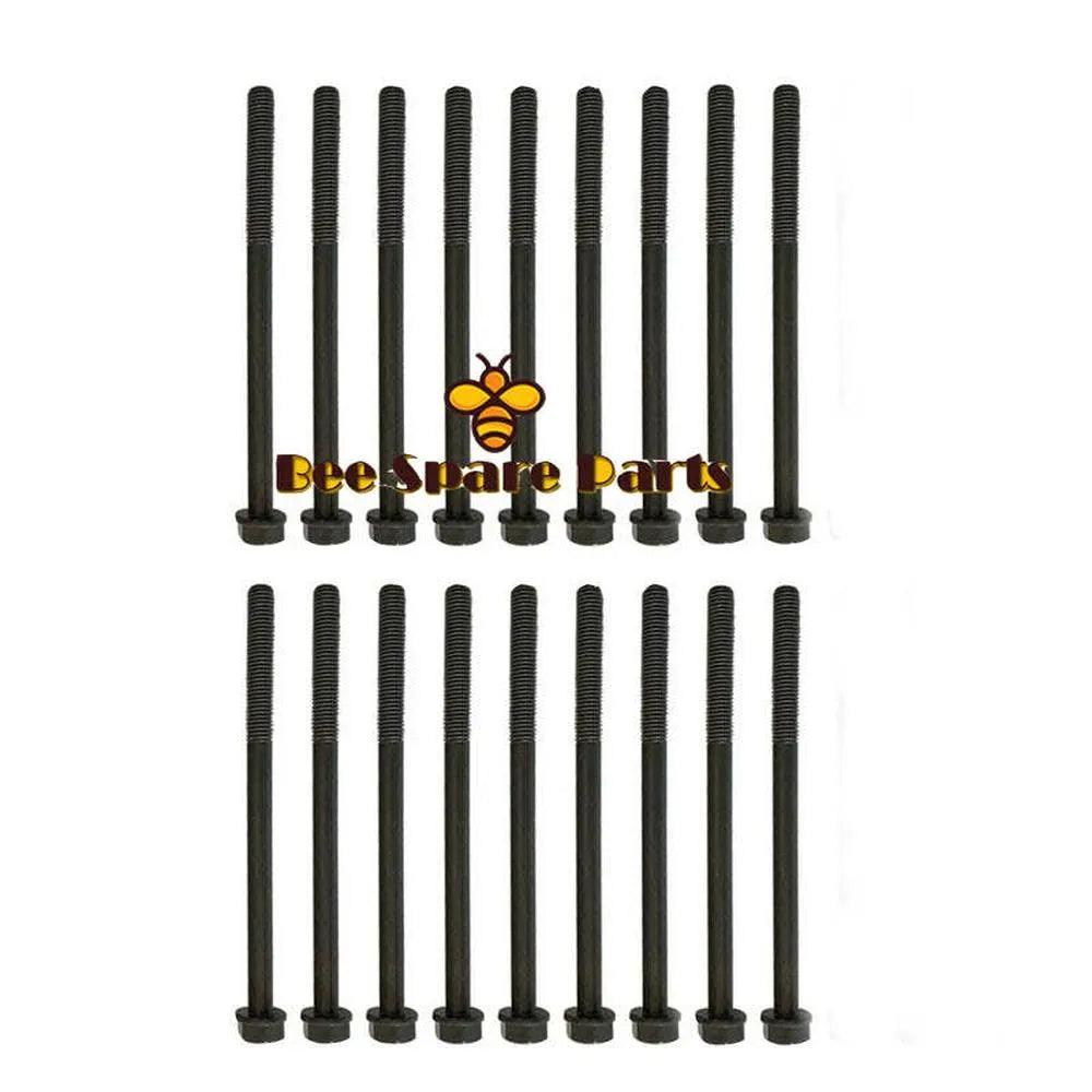 1 SET CYLINDER HEAD BOLT FOR MITSUBISHI ENGINE 4M40 4M40T-BeeSpareParts