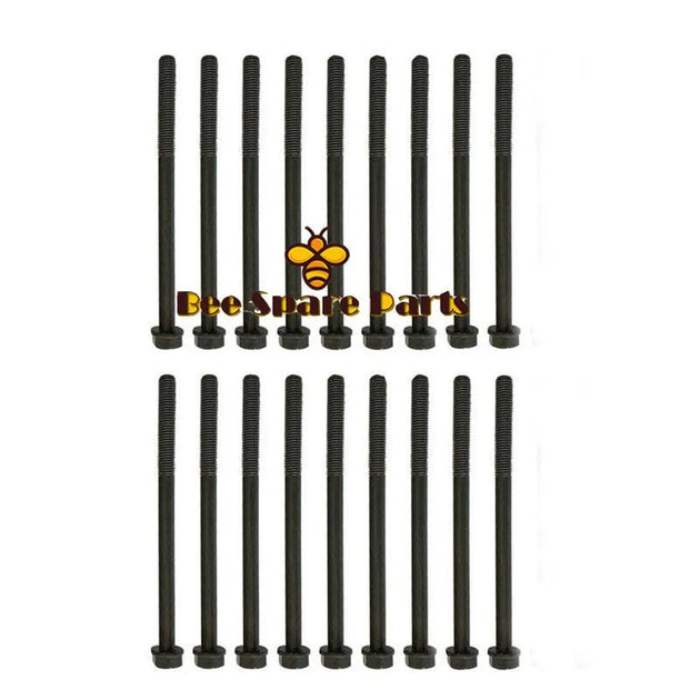 1 SET CYLINDER HEAD BOLT FOR MITSUBISHI ENGINE 4M40 4M40T-BeeSpareParts