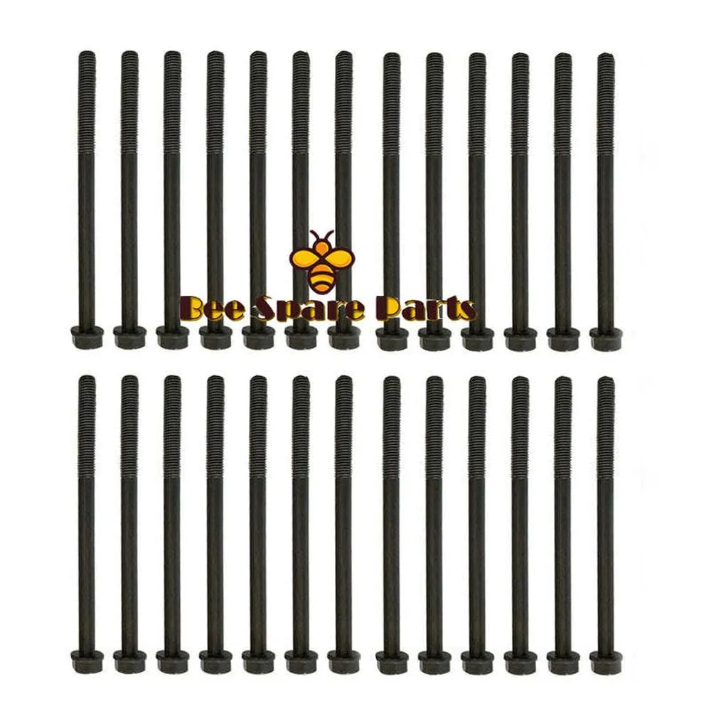 1 SET CYLINDER HEAD BOLT FOR MITSUBISHI ENGINE S6S-BeeSpareParts