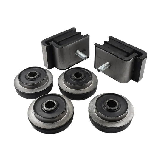 1 Set Mounting Rubber Cushion 4334526 4426636 4426637 for Isuzu Engine 4BG1 Hitachi Excavator ZX110 ZX120 ZX125US-BeeSpareParts