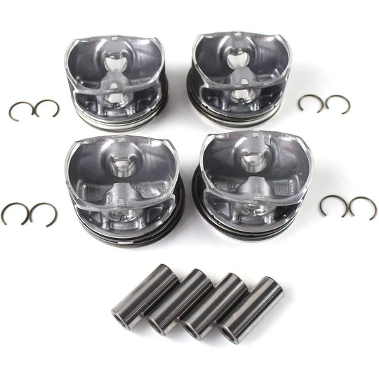 1 Set PISTON 2740300900 2740300117 A2740301617 INNER COOLING for MERCEDES BENZ E300 Glc300 Slc300 Sprinter van Slk300 M274 2.0L-BeeSpareParts